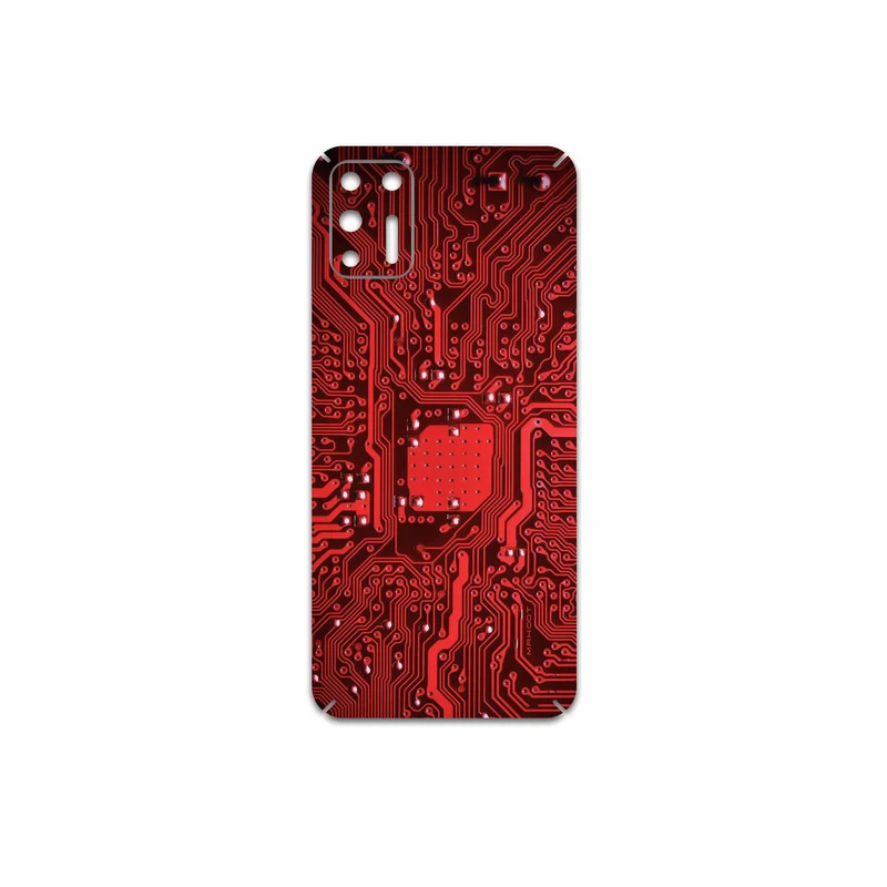 برچسب پوششی ماهوت مدل Red Printed Circuit Board مناسب برای گوشی موبایل موتورولا Moto G9 Plus