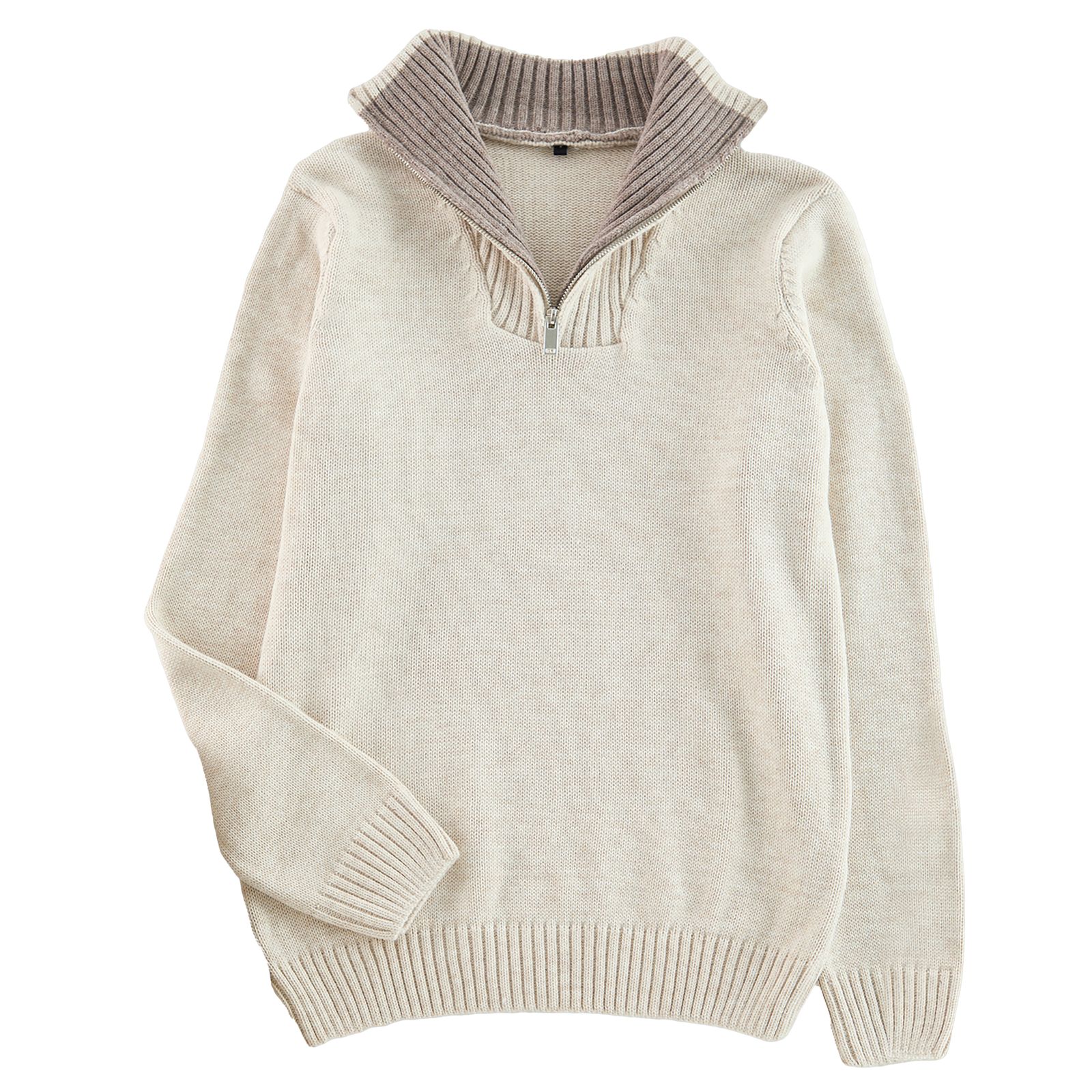 پلیور یقه برگردان مردانه مدل 820033038 طرح ترندیول -  - 8