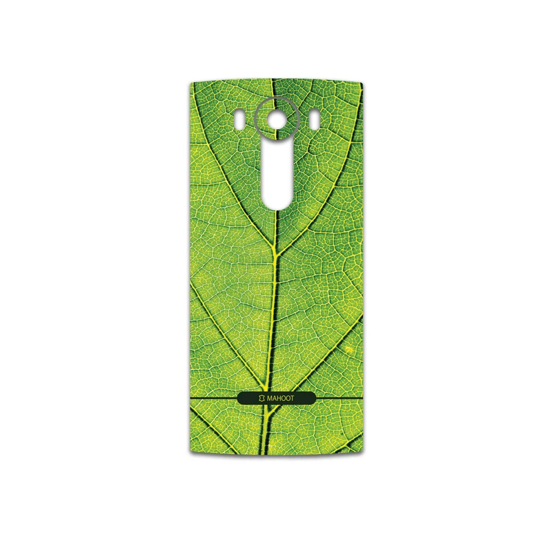 برچسب پوششی ماهوت مدل Leaf-Texture مناسب برای گوشی موبایل ال جی V10