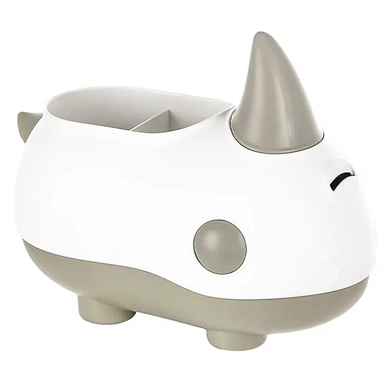 جامدادی رومیزی مدل قلک طرح کرگدن