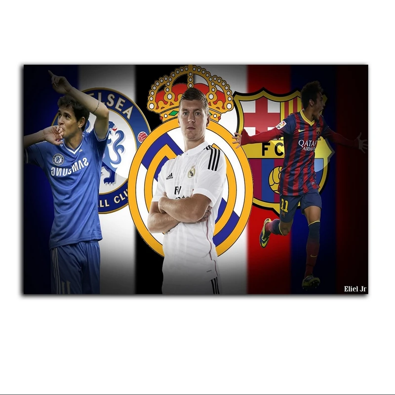 تابلو شاسی بکلیت طرح بازیکن فوتبال تونی کروس ونیمار مدل SH-S7245