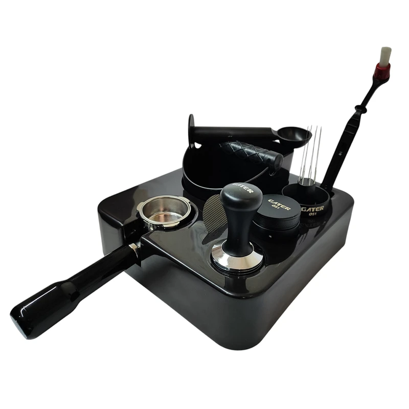 عکس شماره 2 : ست تجهیزات باریستا گتر مدل cube box بسته 9 عددی