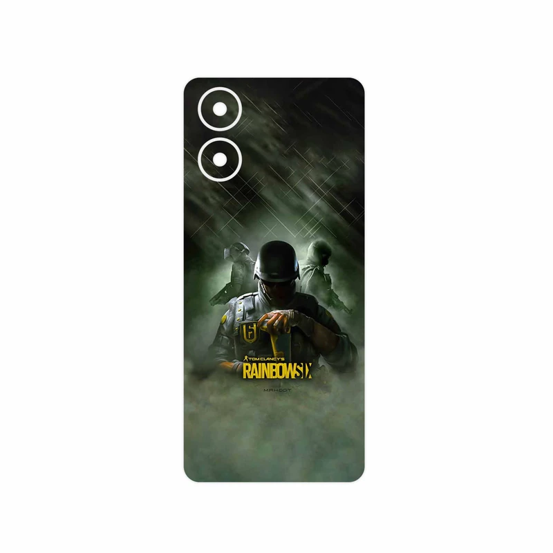برچسب پوششی ماهوت مدل Rainbow_Six_Game مناسب برای گوشی موبایل موتورولا Moto G04s