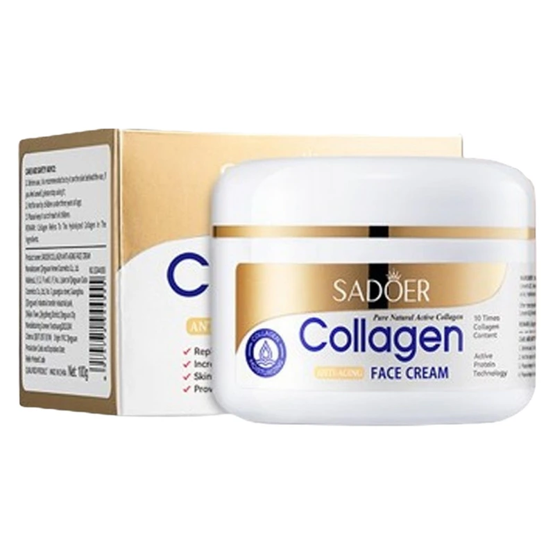 کرم مرطوب کننده صورت سادور مدل کلاژن وزن 100 گرم
