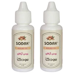 روغن صورت سوداک مدل آرگان حجم 30 میلی لیتر مجموعه 2 عددی