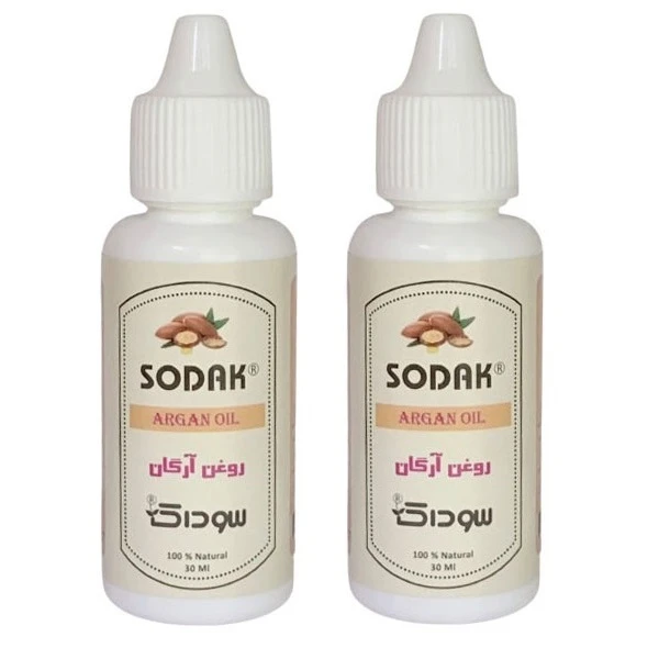 روغن صورت سوداک مدل آرگان حجم 30 میلی لیتر مجموعه 2 عددی