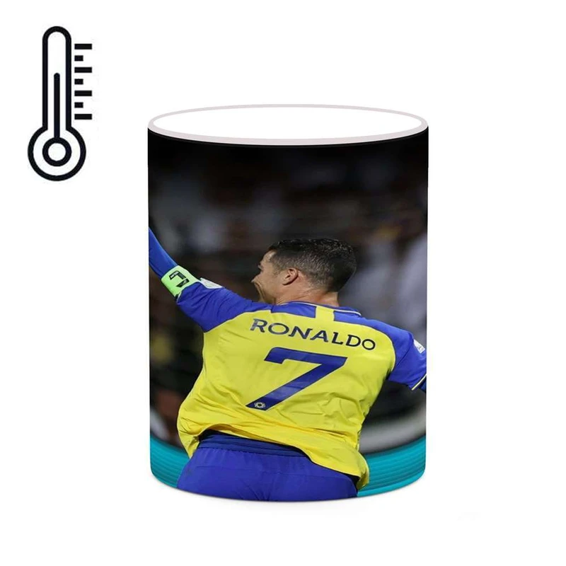 ماگ حرارتی کاکتی مدل کریستیانو رونالدو کد mgh24867