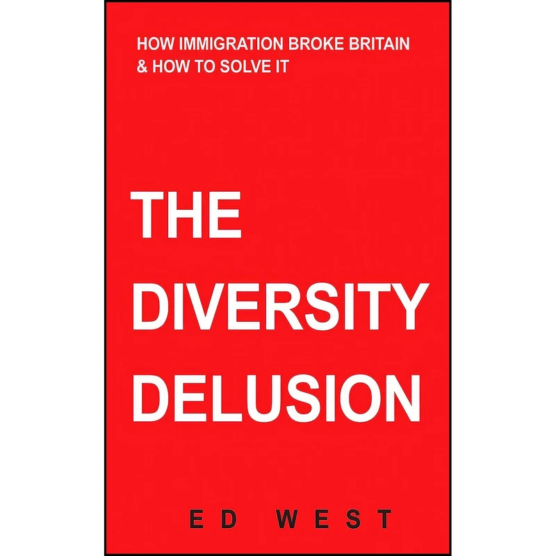 کتاب The Diversity Delusion اثر Ed West انتشارات Gibson Square Books Ltd
