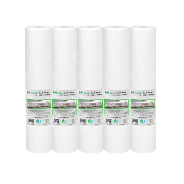 ملحفه یکبار مصرف مدل 60-40 بسته 5 عددی