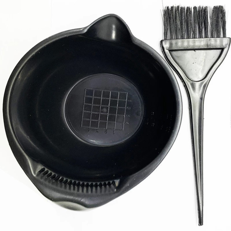 کاسه رنگ مو مدل N10 به همراه قلم رنگ مو مدل N3