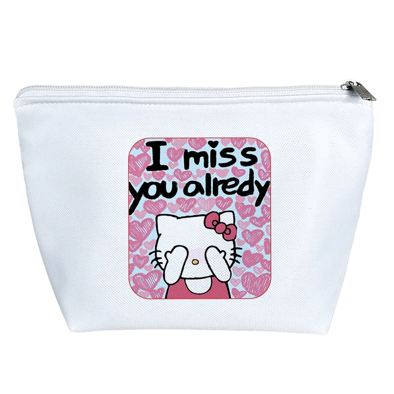 کیف لوازم آرایش دخترانه خندالو مدل دلم برات تنگ شده کد 8400