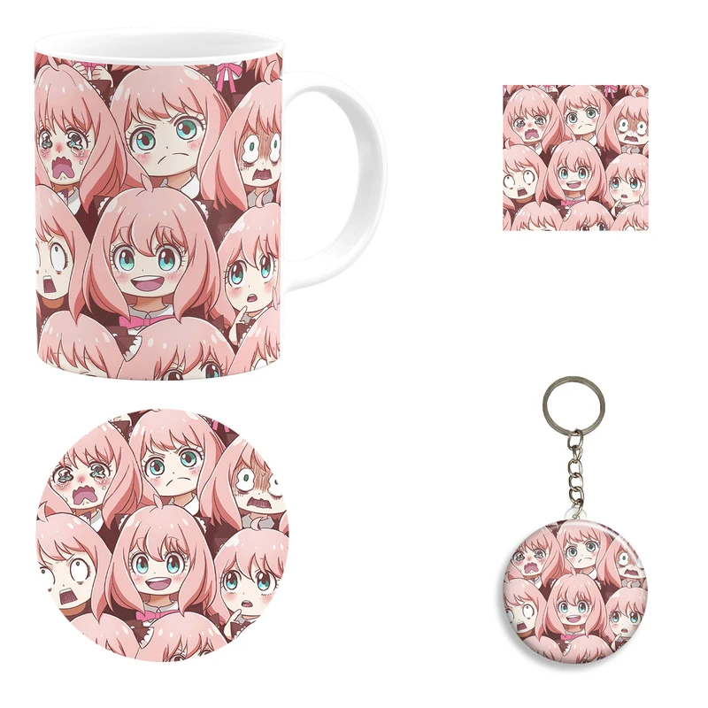 ست هدیه ماگ مدل انیمه آنیا کد B3 spy x family