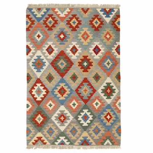 گلیم دستبافت دو متری مدل قشقایی کد 596179