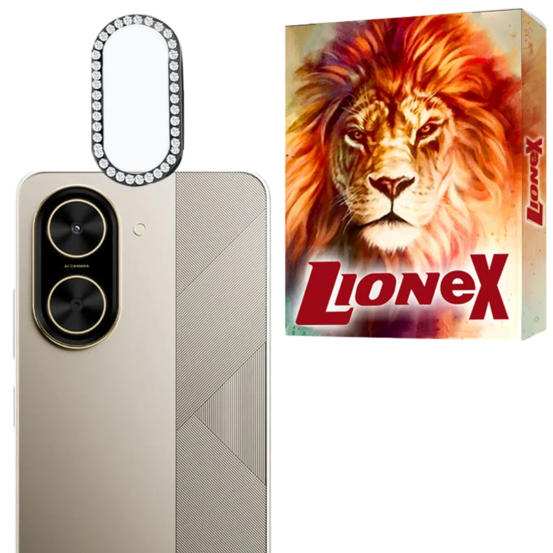 محافظ لنز دوربین شیشه‌ای لایونکس مدل NRIL20 مناسب برای گوشی موبایل شیائومی Poco C71