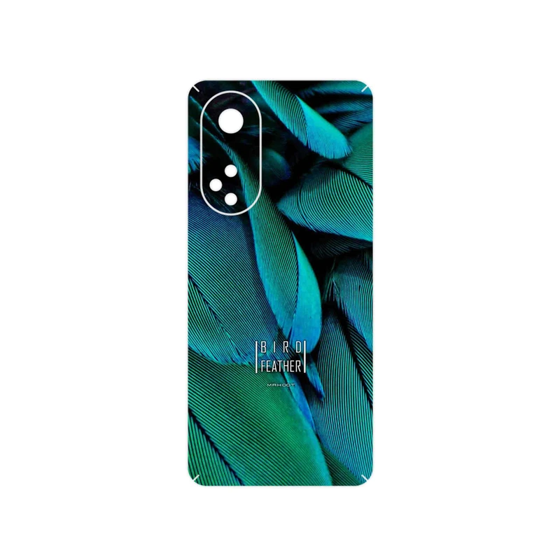 برچسب پوششی ماهوت مدل Green Feather مناسب برای گوشی موبایل اپو A98