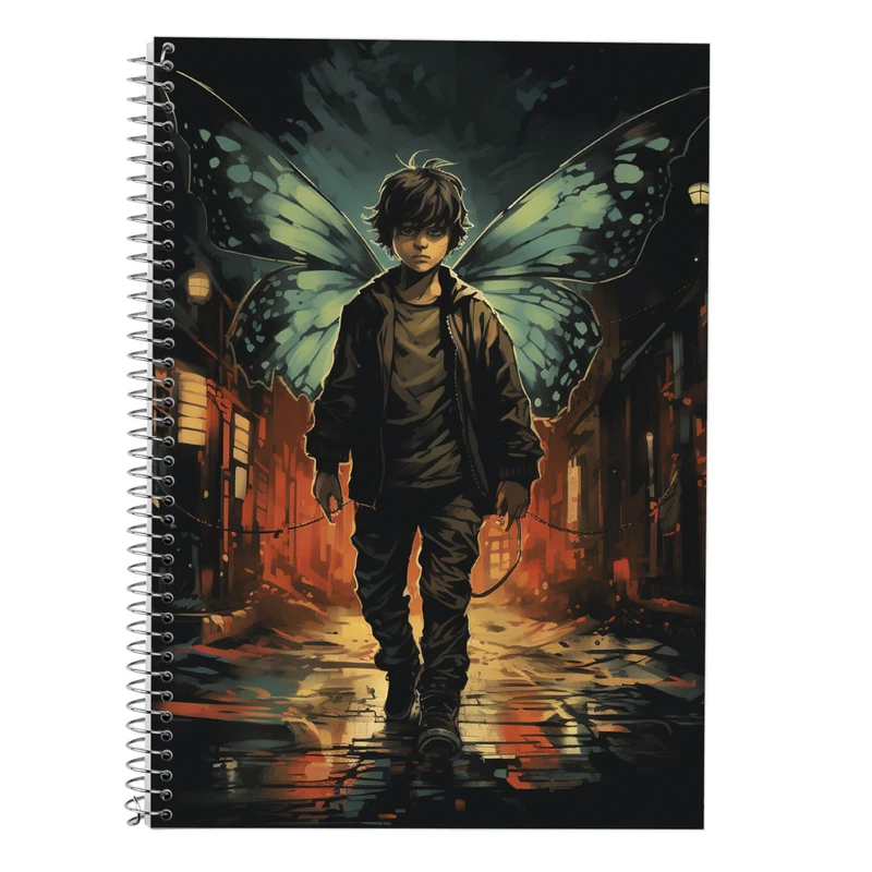 دفتر زبان 50 برگ مدوپد مدل سه خط طرح تایتان Titan کد DF12023