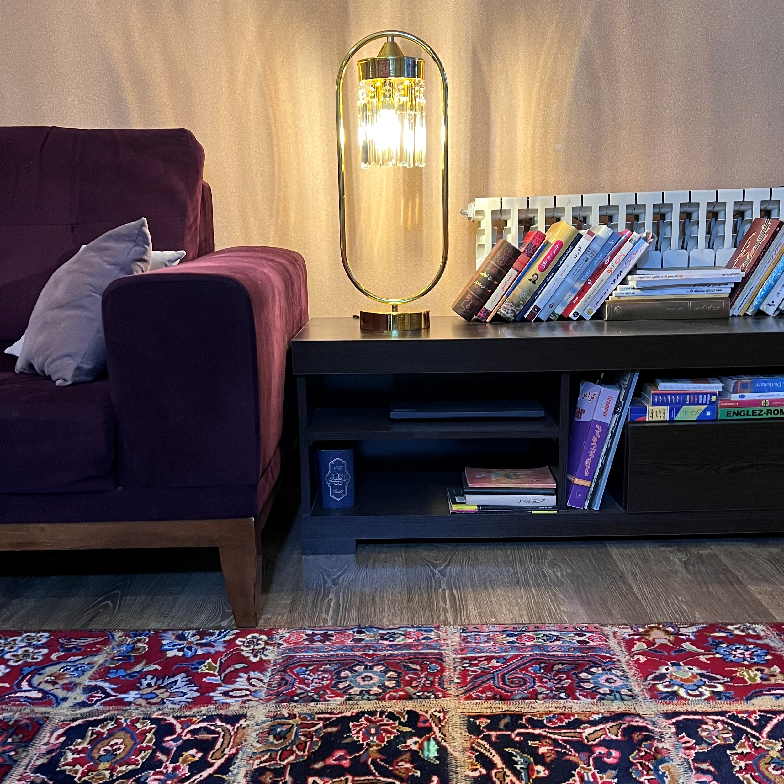 آباژور رومیزی نورهام مدل NHM-MODERN-NARENJ