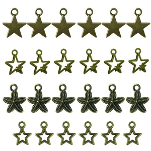 آویز دستبند مدل ستاره مجموعه 24 عددی