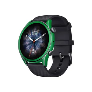 برچسب ماهوت طرح Matte-Green مناسب برای ساعت هوشمند شیائومی Amazfit GTR 3 Pro