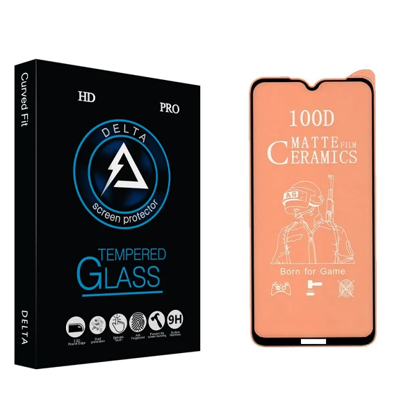 محافظ صفحه نمایش سرامیکی دلتا مدل Fit مناسب برای گوشی موبایل شیائومی Redmi Note 8