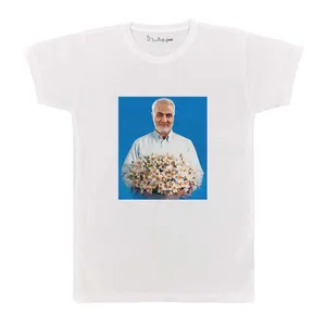 تی شرت بچگانه پرمانه طرح حاج قاسم سلیمانی کد pmt.5943