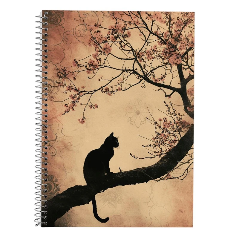 دفتر لغت 50 برگ مدوپد طرح سگ و گربه کد DF17236