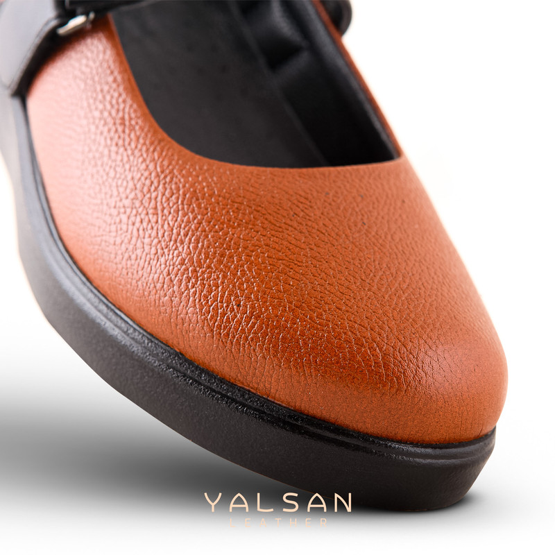 کفش روزمره زنانه چرم یلسان کد 665-MC-as