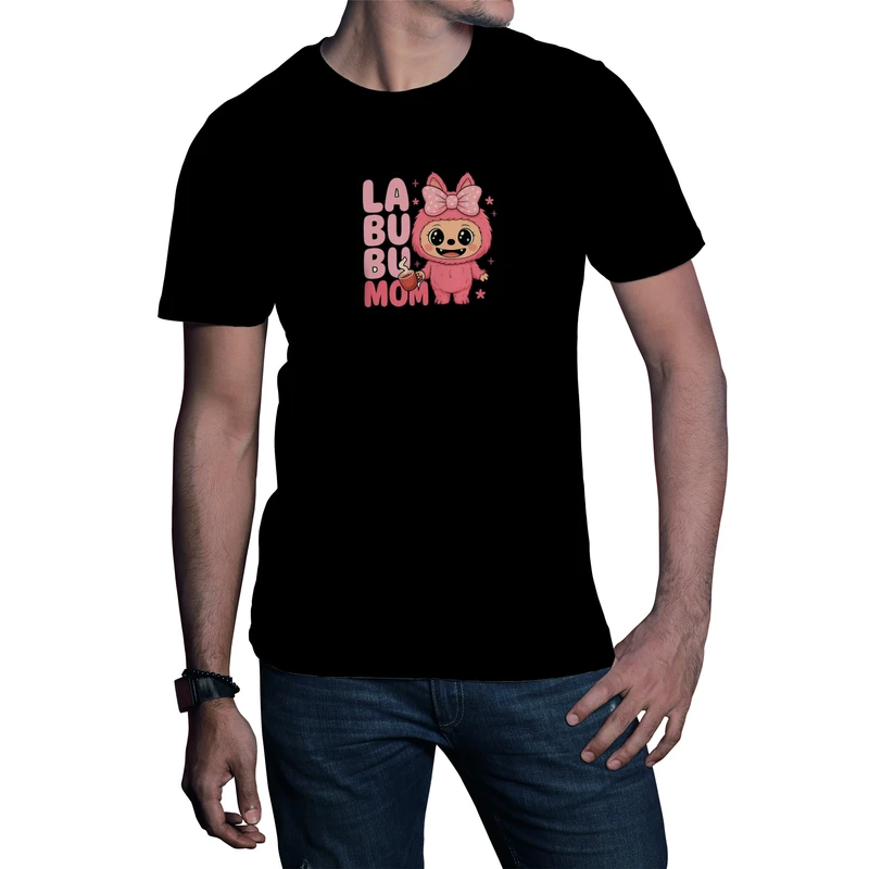 تی‌شرت آستین کوتاه مردانه طرح لبوبو