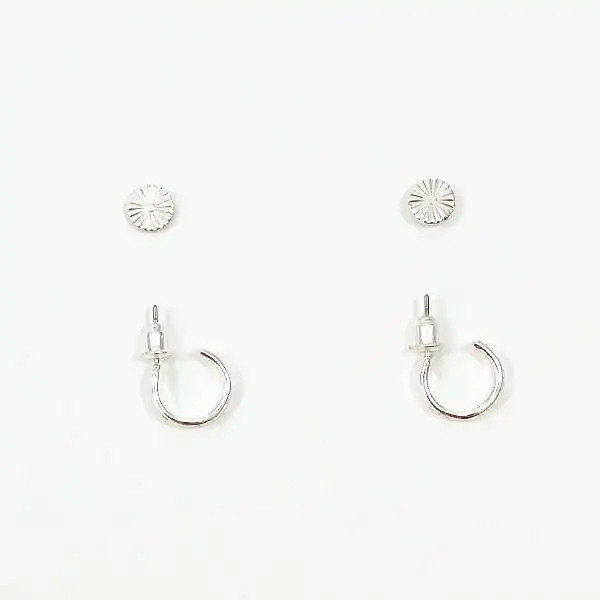 گوشواره زنانه سیکس مدل SONT مجموعه 2 عددی