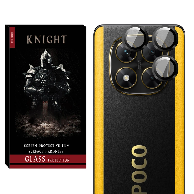 محافظ لنز دوربین فلزی نایت مدل RNG MTL KT مناسب برای گوشی موبایل شیائومی Poco X7