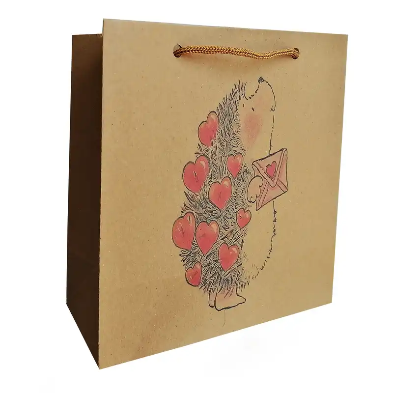 پاکت هدیه مدل جوجه تیغی عاشق