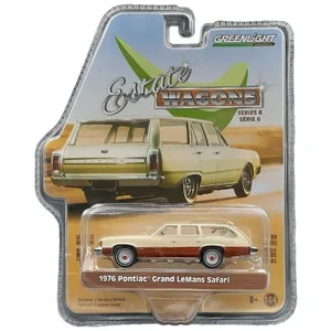 ماشین بازی گرین‌لایت مدل 1976 Pontiac Grand LeMans Safari