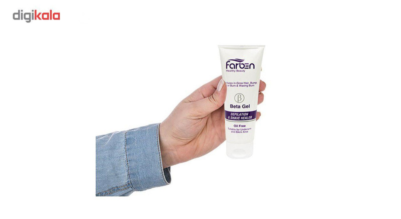 ژل بتا بعد اصلاح و اپیلاسیون فاربن سری Oil Free مدل Beta حجم 75 میلی لیتر