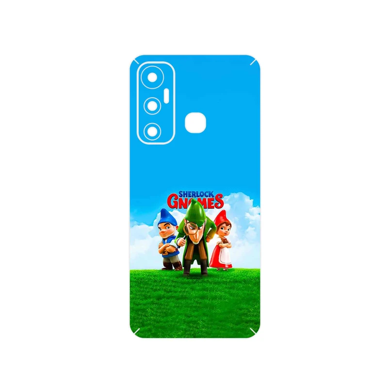 برچسب پوششی ماهوت مدل Sherlock Gnomes مناسب برای گوشی موبایل اینفینیکس Hot 11