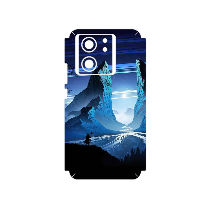 برچسب پوششی ماهوت مدل Blue Mountains Digital Art مناسب برای گوشی موبایل شیائومی 13T