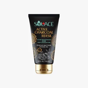 ماسک صورت سولس مدل زغال فعال مناسب برای انواع پوست حجم 150 میلی لیتر