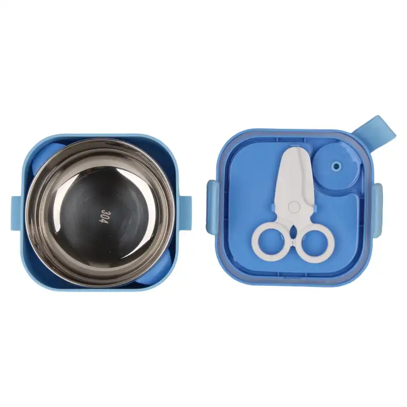 ظرف غذا دو تکه کودک طرح فضانورد