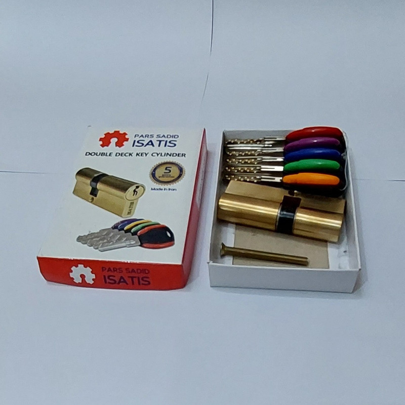 سیلندر قفل مدل دوشیار ایساتیس