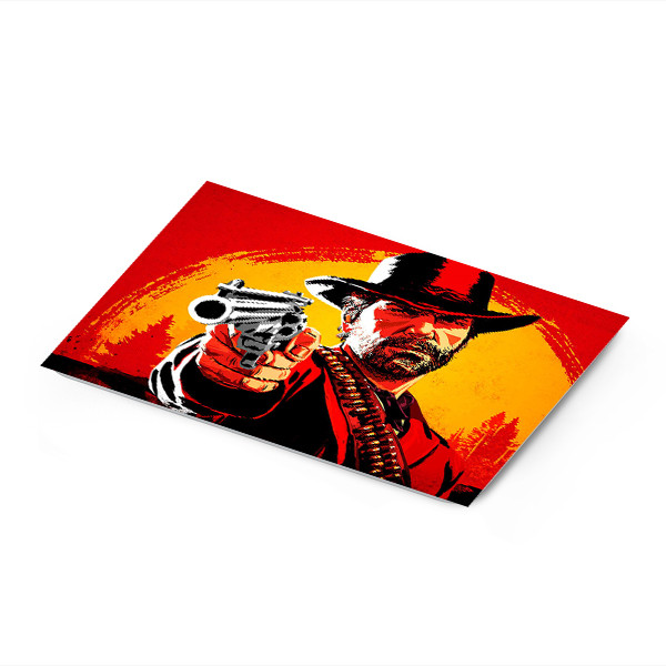 ماوس پد مدل بازی red dead