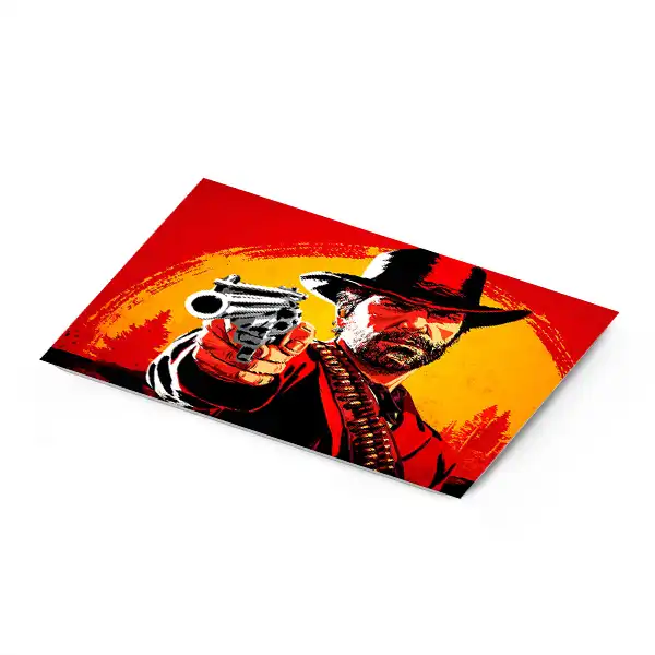 ماوس پد مدل بازی red dead