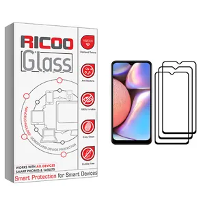 ricoo +HD Screen Protector For Samsung Galaxy A10s Pack Of 3
