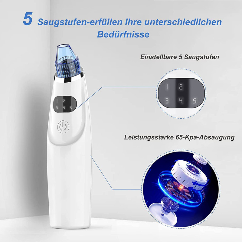 میکرودرم خانگی مدل Blackhead Remover M206 میکرودرم خانگی مدل Blackhead Remover M206
