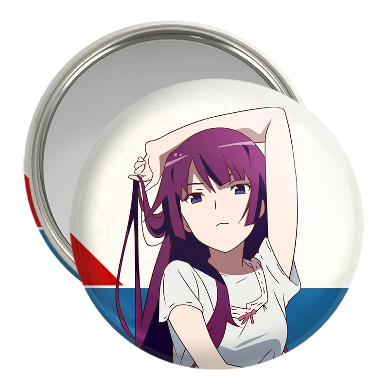 آینه جیبی خندالو مدل سنجو گاهارا انیمه مونوگاتاری  کد 16205