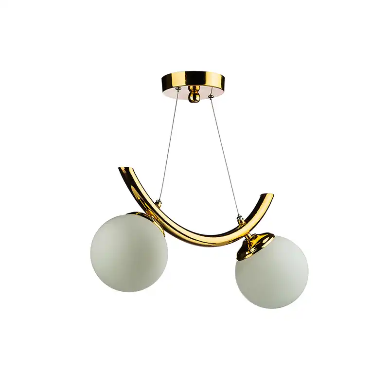 لوستر دو شعله مدل آوا