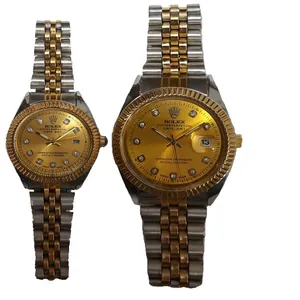 ست ساعت مچی عقربه ای زنانه و مردانه مدل DATE JUST