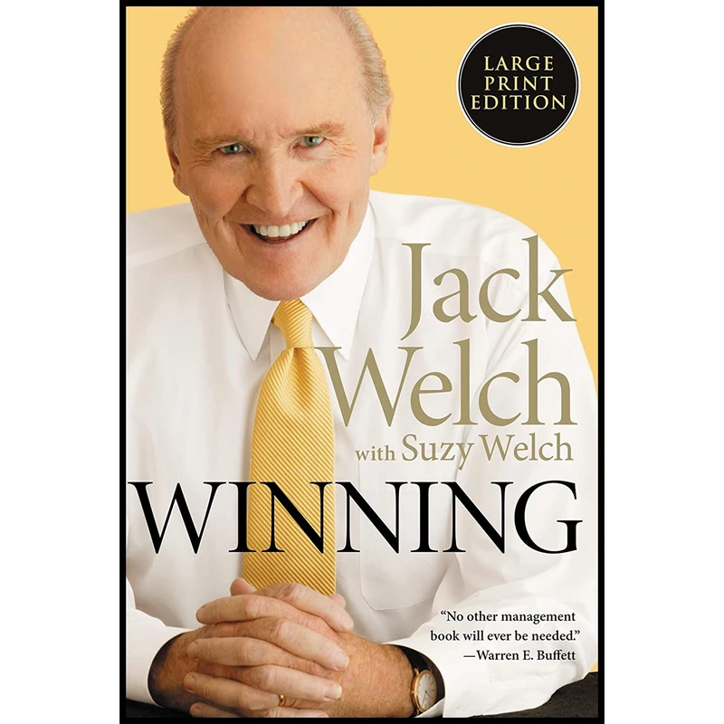 کتاب Winning اثر Jack Welch and Suzy Welch انتشارات HarperLuxe