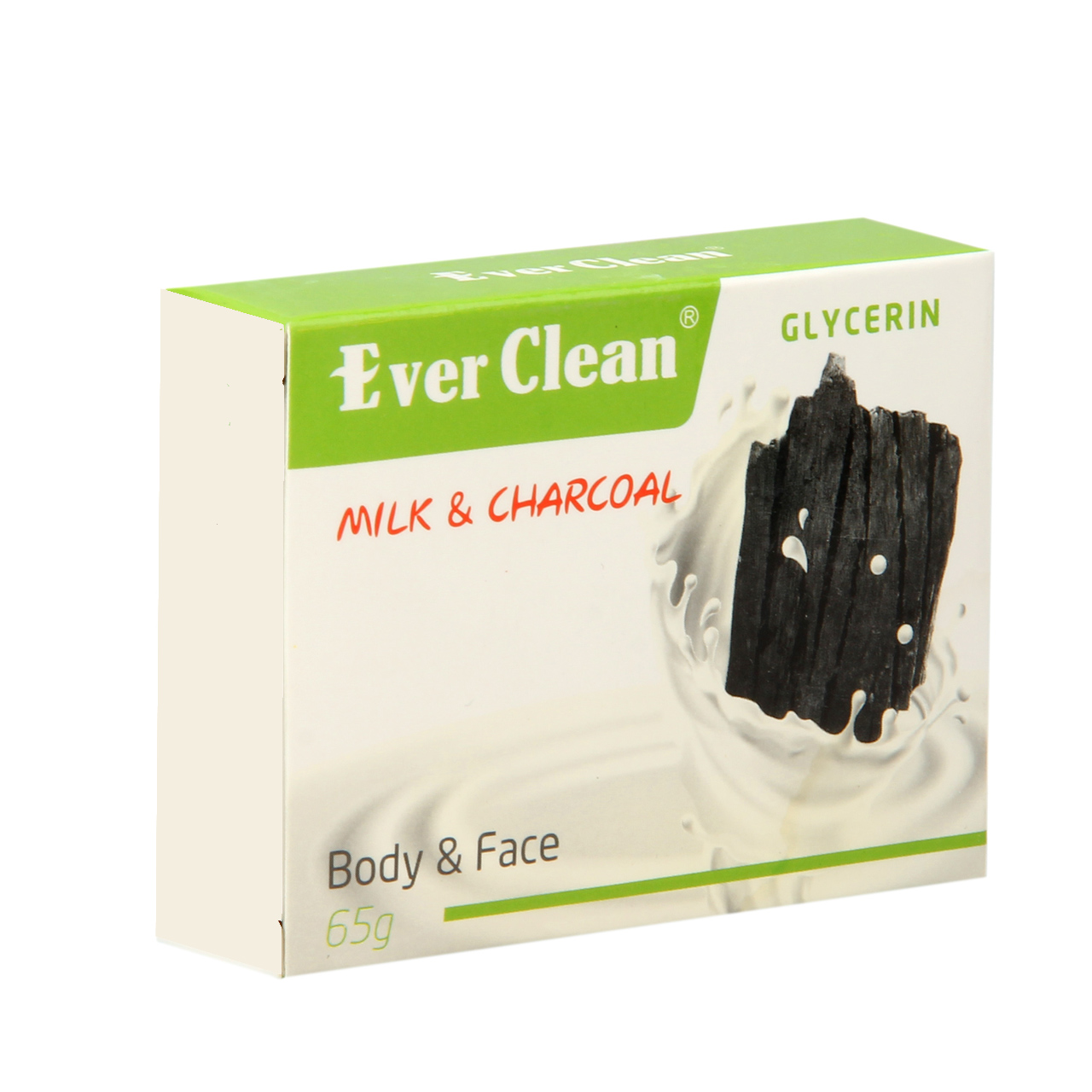 صابون شستشو اورکلین مدل Milk & Charcoal وزن 65 گرم