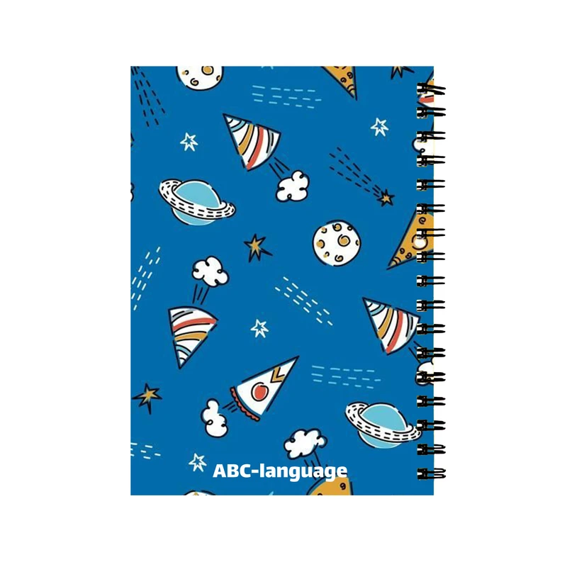 دفتر زبان 60 برگ مدل موشک فضایی کد 14