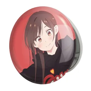 آینه جیبی خندالو طرح چیزورو انیمه کانوجواوکاری مدل تاشو کد 18180 