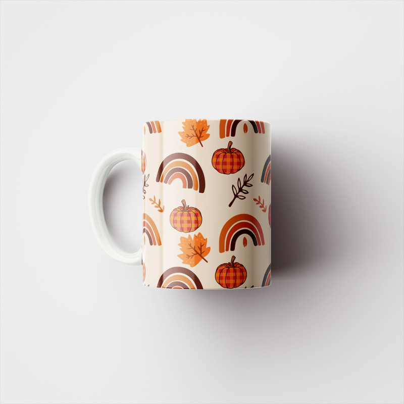 ماگ مدل طراحی پاییزی کد 1011